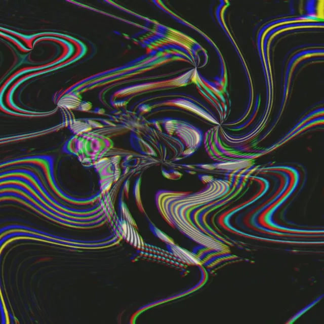 Neon Tunnel Psychedelic Vortex 1:1 Square 60fps VJ Loop Screensaver