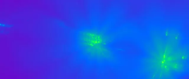 Neon Tunnel Pulsating Green Vortex | VJ Loop 60fps Screensaver 2.39:1