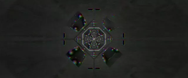 Neon Tunnel Pulsating Octagon Grid VJLoops 2.39:1 Cinemascope 60fps Screensaver