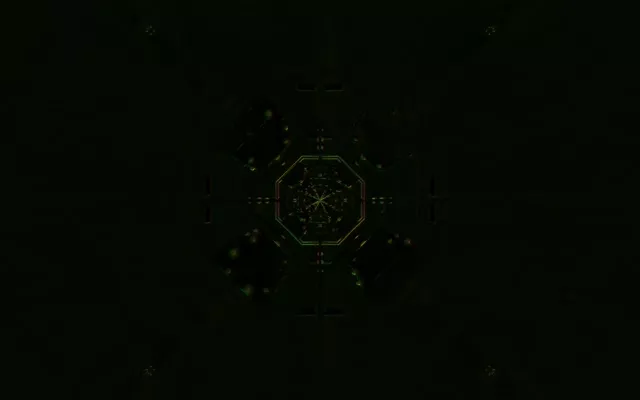 Neon Tunnel Pulserend Oktagon Vortex - 16:10 Macbook 60fps VJ Loop Screensaver