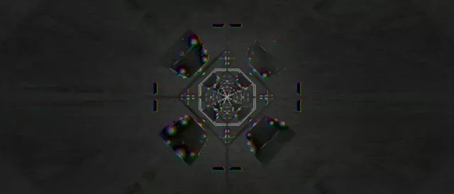 Neon Tunnel Pulsating Octagon Vortex 21:9 Ultrawide 60fps VJLoops Screensaver