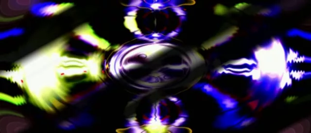 Neon Tunnel Pulsating Orb VJ Loop 21:9 Ultrawide 60fps Screensaver