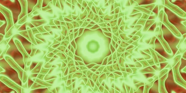 Neon Tunnel Pulsating Organic Vortex | 2:1 Univisium 60fps VJ Loop Screensaver