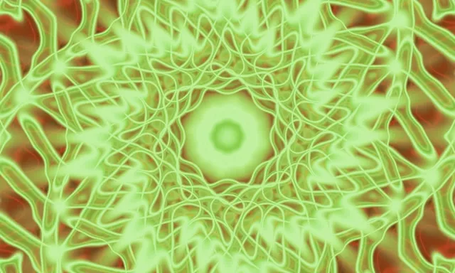 Neon Tunnel Pulsating Vortex Loop 5:3 Wide 60fps VJ Animation Screensaver