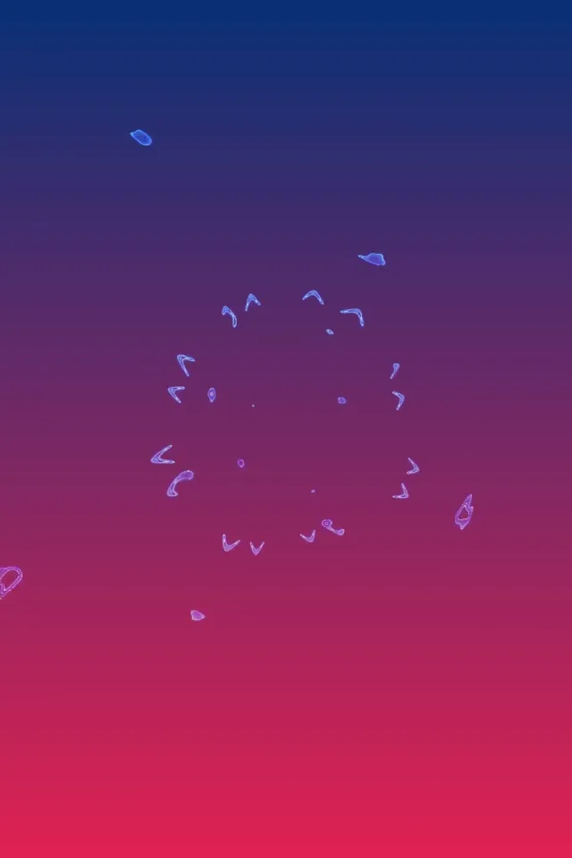 Neónový Tunel Fialový Modrý Mandala Vortex 2:3 Photo Portrait 60fps Šetrič Obrazovky Vj Loop