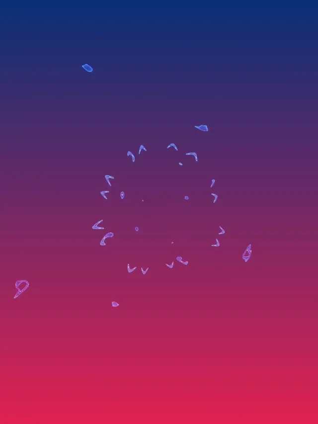 نفق النيون كاليدوسكوب البنفسجي الأزرق Vj Loop 3:4 iPad Portrait 60fps شاشة التوقف