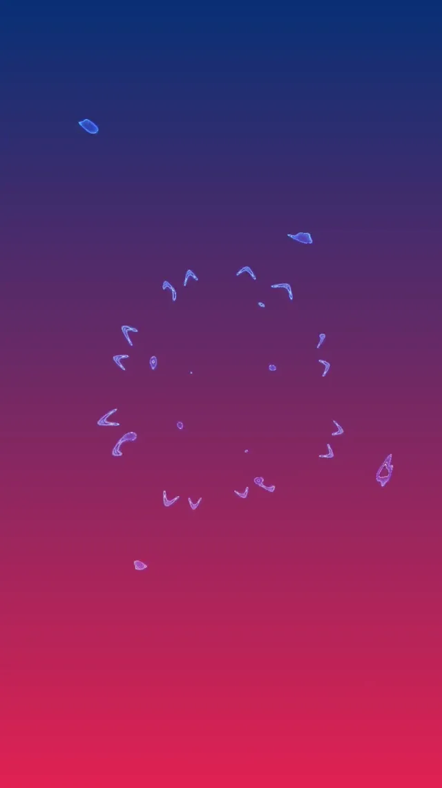 霓虹灯隧道紫蓝万花筒 VJLoops 9:16 Reels 60fps 屏保