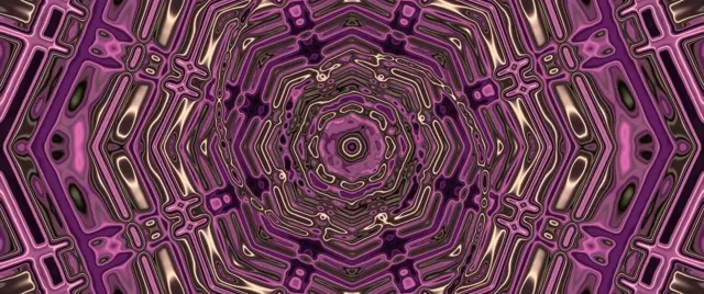 नियॉन टनल पर्पल कैलीडोस्कोप वर्टेक्स VJ Loop 2.39:1 सिनेमास्कोप 60fps स्क्रीनसेवर