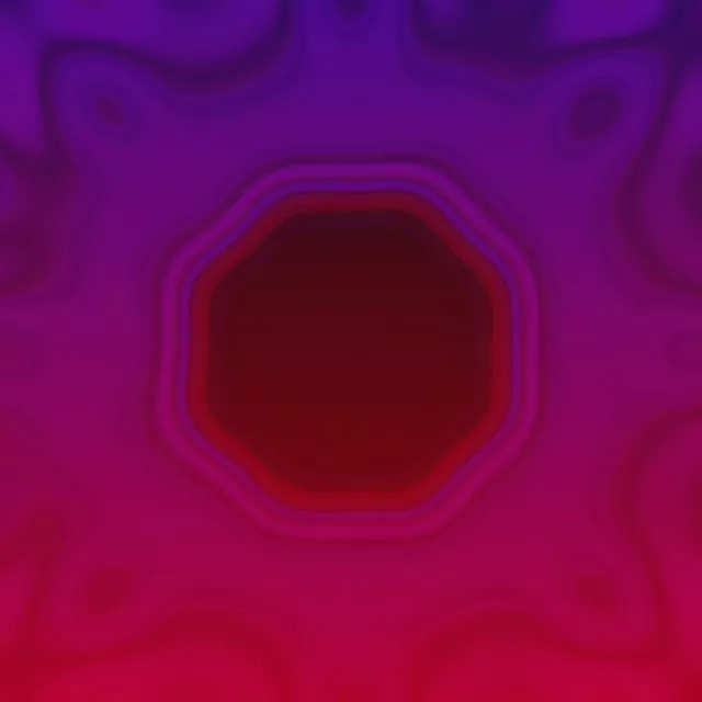 VJLoops Neontunnel Lila Rosa Hexagon Virvel 1:1 Square 60fps Skärmsläckare