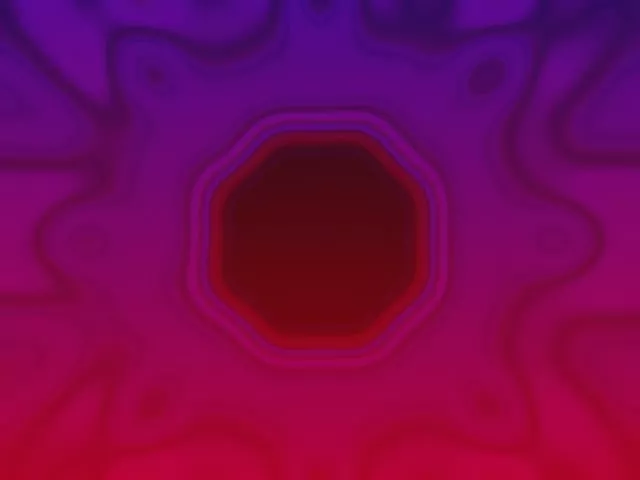 Neon Tunnel Lilla Rød Heksagon Virvelvind VJLoops 4:3 Classic 60fps Skjermsparer