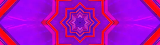 Neon Tunnel Täht Keeris 32:9 Super Ülilai 60fps Ekraanisäästja VJ Loop