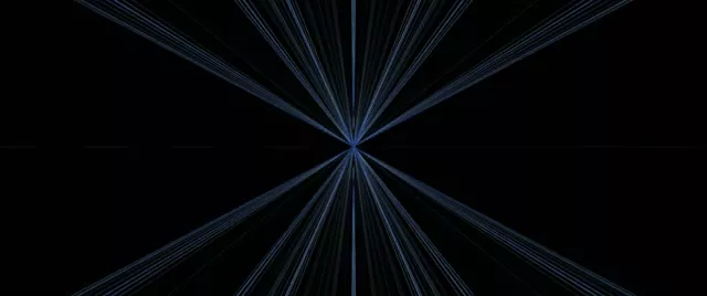 Neon Tunnel Radial Burst VJ Loop 2.39:1 Cinemascope 60fps Screensaver