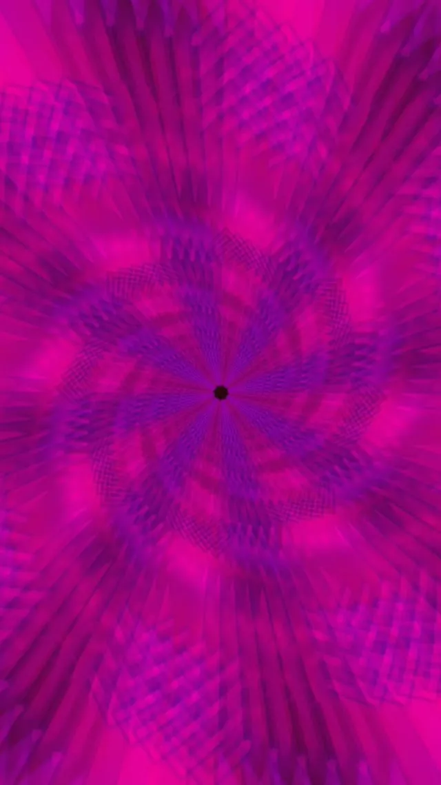 Neon Tunnel Radial Vortex Burst | 9:16 Reels 60fps VJ Loop Screensaver