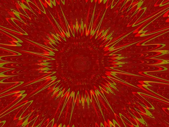 Neon Tunnel Radiant Starburst VJ Loop 4:3 Classic 60fps Screensaver