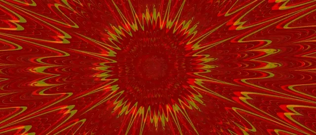 Neon Tunnel Radiant Sunburst VJ Loop 21:9 Ultrawide 60fps Screensaver