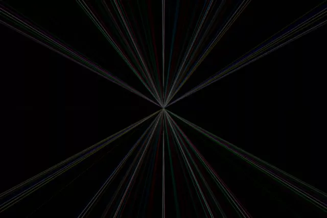 Neon Tunnel Radiating Lines Vortex 3:2 Surface 60fps Screensaver VJ Loop