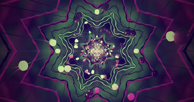 Abstract Purple Network Connections VJ Loop - Digital Neural Web Motion Backg...