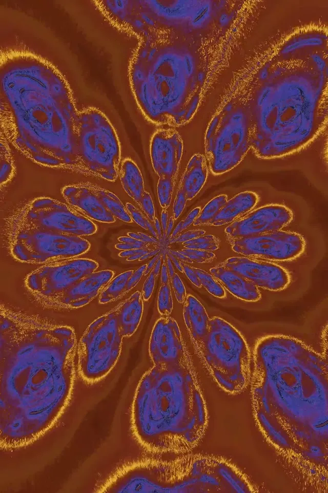 Neon Tunel Kaleidoskop Prasak 2:3 Photo Portrait 60fps Čuvar Ekrana Vj Loop