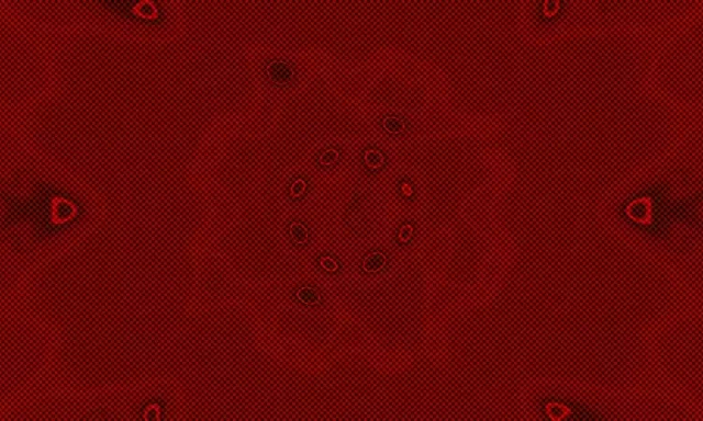 Neon Tonnel Rooi Kolmatriks VJ Loop 5:3 Wyd 60fps Skermbeskermer