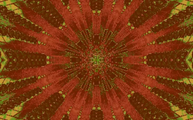 নিয়ন টানেল লাল ফ্র্যাক্টাল ক্যালিডোস্কোপ বার্স্ট VJ Loop 16:10 ম্যাকবুক 60fps স্ক্রিনসেভার