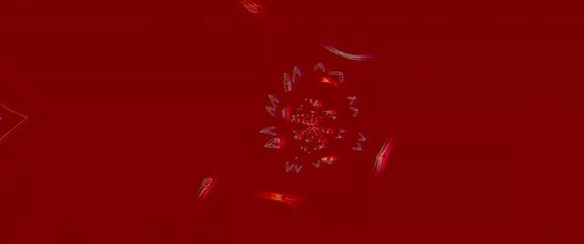 霓虹隧道分形萬花筒爆發 VJ Loop 2.39:1 電影寬螢幕 60fps 螢幕保護程式