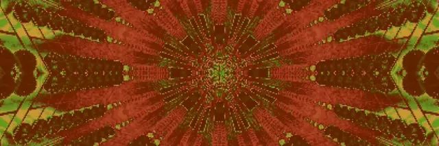 Neon Tunnel Punane Roheline Kaleidoskoop Plahvatus 3:1 Triple Wide 60fps Ekraanisäästja VJLoops