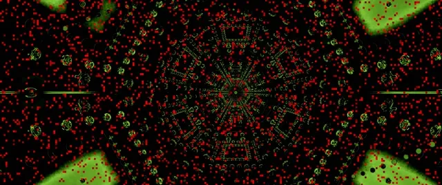 Neon Tunnel Röd Pixel Mandala Webb 2.39:1 Cinemascope 60fps Skärmsläckare Vj Loop