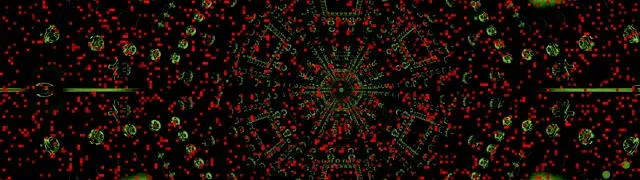 Neon Tunnel Röd Pixel Webb Virvel Vj Loop 32:9 Super Ultrawide 60fps Skärmsläckare