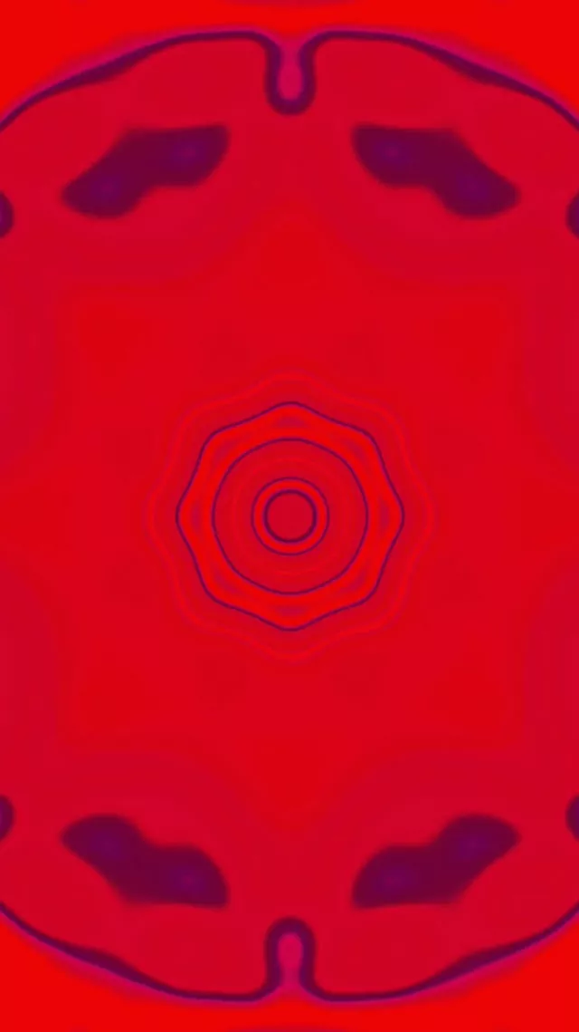 Terowong Neon Pusaran Heksagon Merah VJ Loop 9:16 Reels 60fps Screensaver