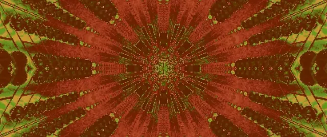 Neon Tunnel Pulang Kaleidoscope Burst VJ Loop 2.39:1 Cinemascope 60fps Screensaver