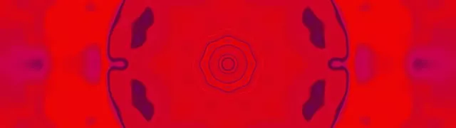 מנהרת ניאון אדומה מתומן מערבולת מסך חיסכון 32:9 Super Ultrawide 60fps VJLoops