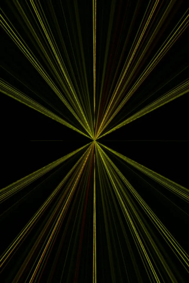 Green Radial Neon Tunnel 2:3 Portrait 60fps Screensaver VJ Loop
