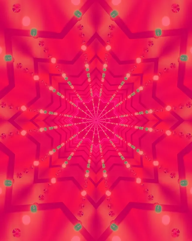 Neon Tunnel Pink Diamond Vortex VJ Loop 4:5 Instagram 60fps Screensaver