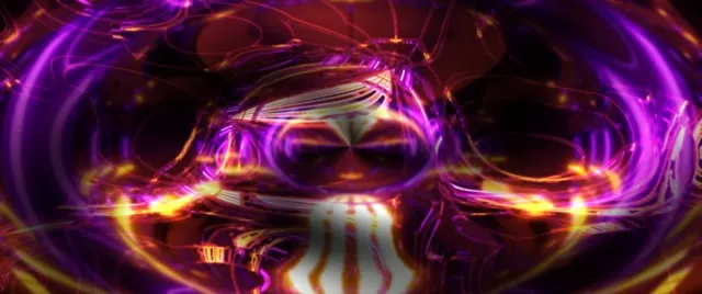 Neon Tunnel Spiraling Vortex VJ Loop 2.39:1 60fps Screensaver