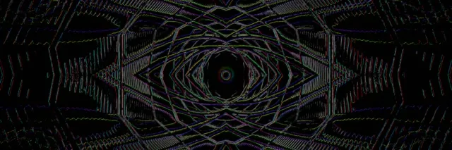 Neon Tunnel Vj Loop 3:1 Ultrawide 60fps Geometric Vortex Screensaver