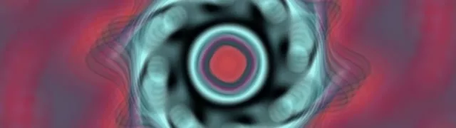 Neon Tunnel Pulsating Cyan Vortex 32:9 Ultrawide 60fps Screensaver Loop