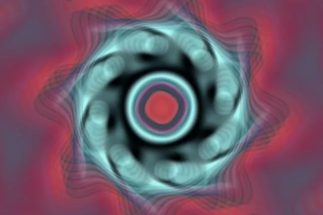 Neon Tunnel Spiraling Vortex VJ Loop 60fps 3:2 Screensaver