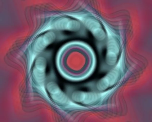 5:4 Industrial Neon Tunnel Vortex Loop 60fps Screensaver