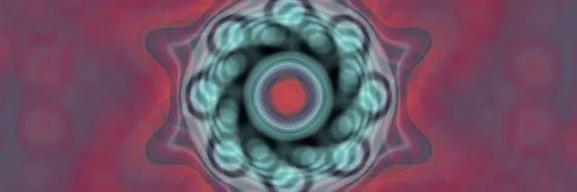 Pulsating Cyan Hexagon Neon Tunnel 3:1 Triple Wide 60fps VJ Loop Screensaver