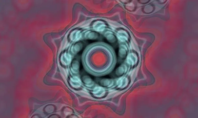 Pulsating Neon Tunnel Hexagon Vortex | 5:3 Wide 60fps VJ Loop Screensaver