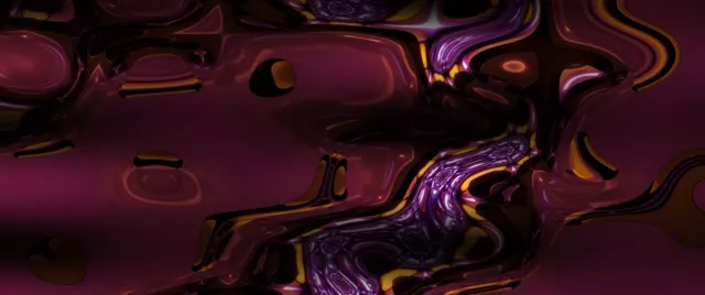 Neon Tunnel VJ Loop 2.39:1 Cinemascope 60fps Screensaver Red Swirl