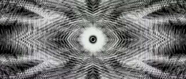 Neon Tunnel Pulsating Hexagon Grid VJ Loop 21:9 Ultrawide 60fps Screensaver