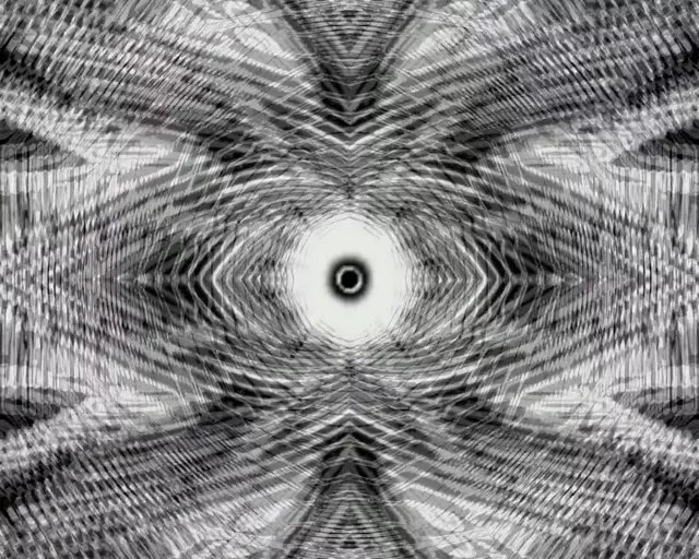 5:4 Industrial Neon Tunnel Spiraling Vortex VJ Loop 60fps Screensaver