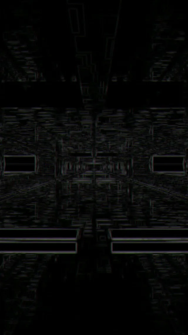 Neon Tunnel Kaleidoscope Grid 9:16 Reels 60fps VJ Loop Screensaver