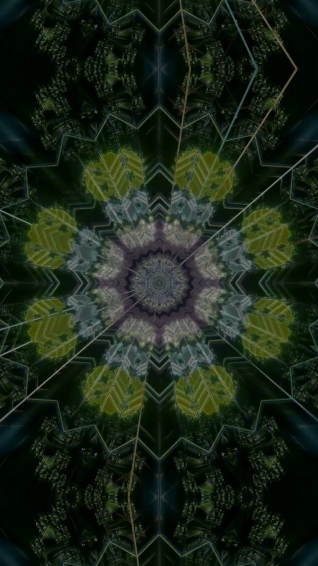 Neon Tunnel Spiraling Diamond Vortex VJ Loop 9:16 Reels 60fps Screensaver