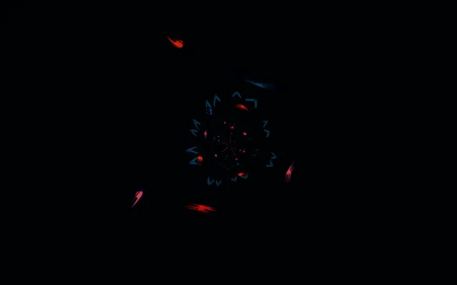 霓虹隧道万花筒花朵漩涡 VJ循环 16:10 Macbook 60fps 屏保