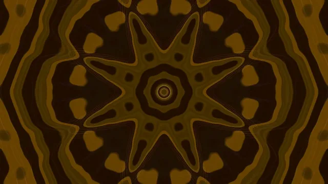 Neon Tunnel Screensaver 4K UHD 60FPS Golden Geometric VJ Loop