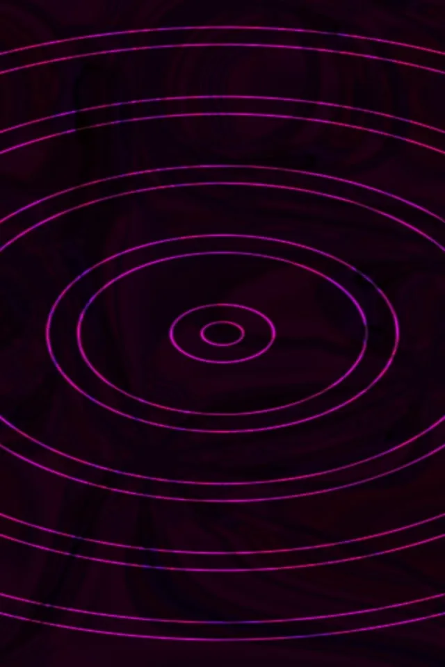 Neon Tunnel VJ Loop 9:16 60fps Screensaver Concentric Circles