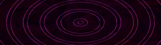 32:9 Ultrawide Neon Tunnel Spiraling Rings 60fps Screensaver VJ Loop