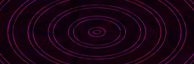 Neon Tunnel Spiraling Ellipse VJ Loop 3:1 Screensaver 60fps
